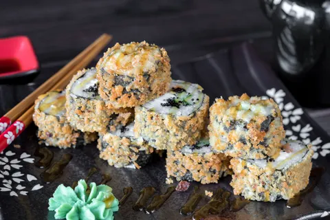Sushi 4K-achtergrond · food · 3840×2560