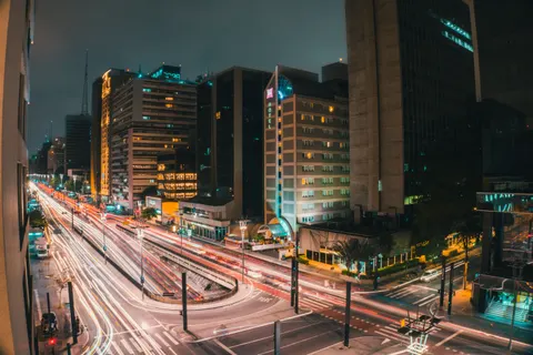 Neon City 4K Wallpaper · neon · 3840×2560