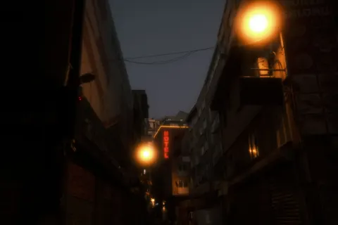 Sfondo Città al Neon 4K · neon · 3840×2560