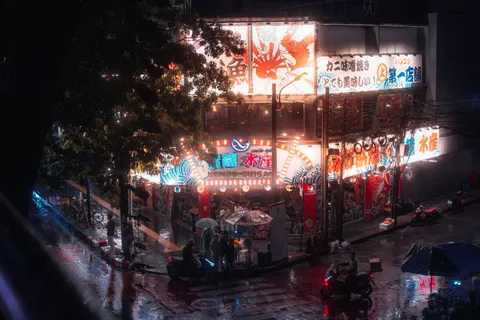 ネオンシティ 4K壁紙 · neon · 3840×2560