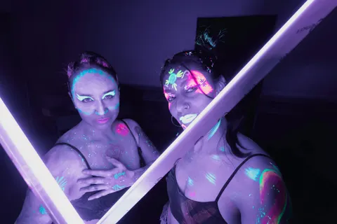 Neonlichter 4K Hintergrundbild · neon · 3840×2560