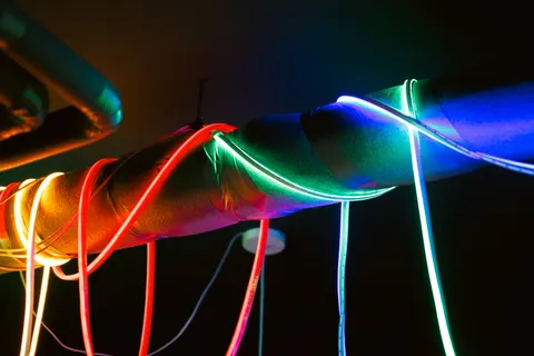 Hình nền Ánh Đèn Neon 4K · neon · 3840×2560