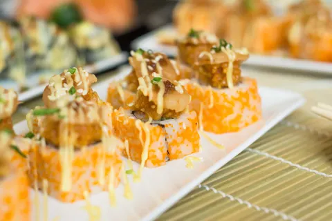 والپیپر سوشی با کیفیت 4K · food · 3840×2560