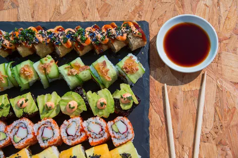 壽司 4K桌布 · food · 3840×2563