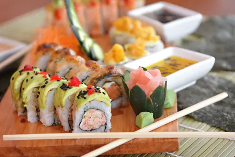 Wallpaper Sushi 4K · food · 3840×2560