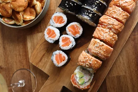 Sushi 4K-achtergrond · food · 3840×2561