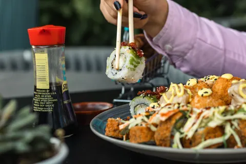 सुशी 4K वॉलपेपर · food · 3840×2560
