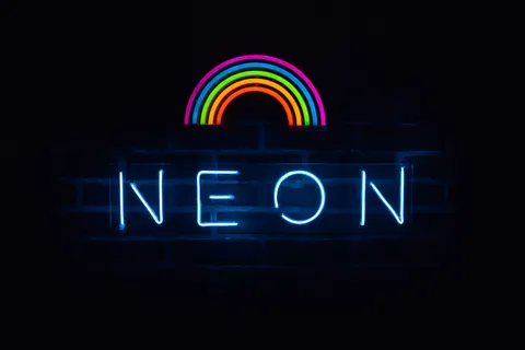 Neon Sign 4K Wallpaper · neon · 3840×2560