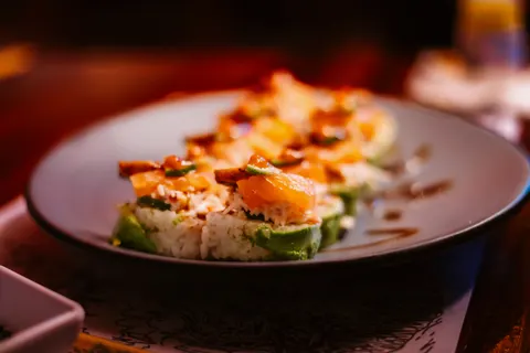 Sushi 4K Wallpaper · food · 3840×2560
