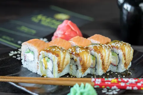Fond d'écran Sushi 4K · food · 3840×2560