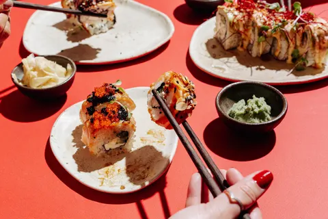 Papel de parede Sushi 4K · food · 3840×2561