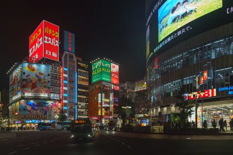 Neon Tokyo 4K Wallpaper · neon · 3840×2561