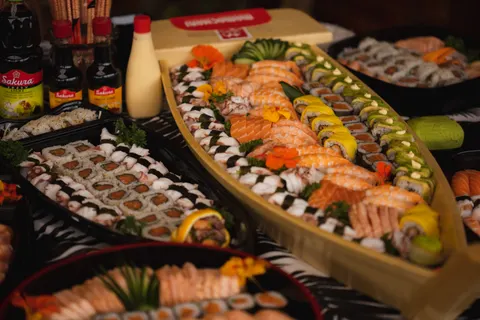 Papel de parede Sushi 4K · food · 3840×2560