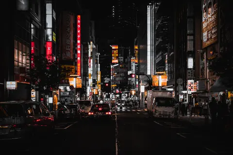 Neon Tokyo 4K Wallpaper · neon · 3840×2560