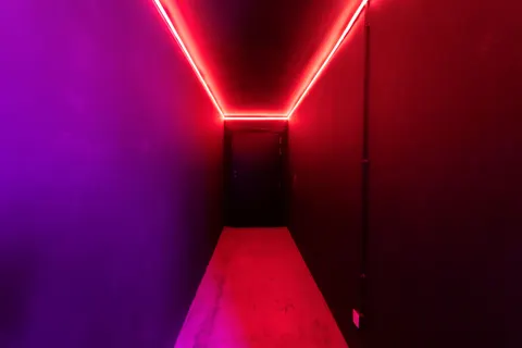 Neon Tunnel 4K Wallpaper · neon · 3840×2560