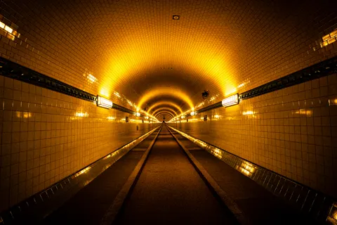 Neon Tunnel 4K Wallpaper · neon · 3840×2560