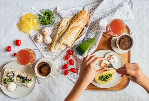 Breakfast 4K Wallpaper · food · 3840×2611