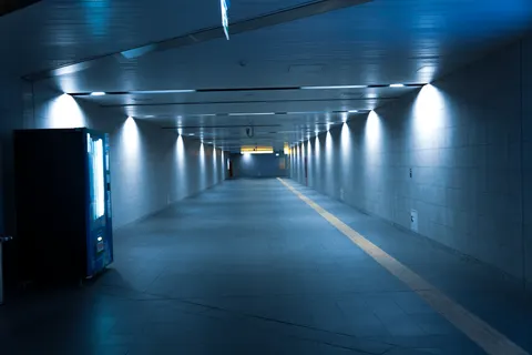Neon Tunnel 4K Wallpaper · neon · 3840×2560