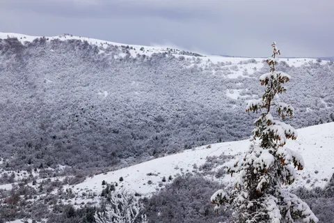 Winterberge 4K Hintergrundbild · winter · 3840×2561