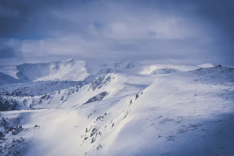 Sfondo Montagne Invernali 4K · winter · 3840×2560