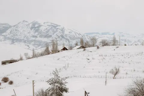 Обои Зимние горы 4K · winter · 3840×2560