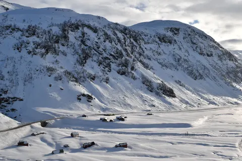 Sfondo Montagne Invernali 4K · winter · 3840×2560