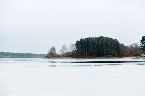 Hình nền Hồ Mùa Đông 4K · winter · 3840×2563