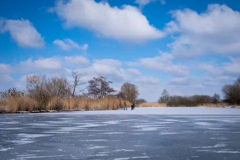 Hình nền Hồ Mùa Đông 4K · winter · 3840×2560