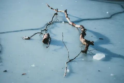 Kış Gölü 4K Duvar Kağıdı · winter · 3840×2560