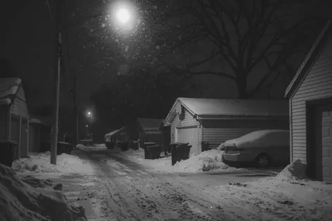 خلفية تساقط الثلوج بدقة 4K · winter · 3840×2560