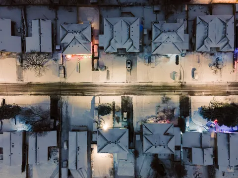 落雪 4K桌布 · winter · 3840×2880