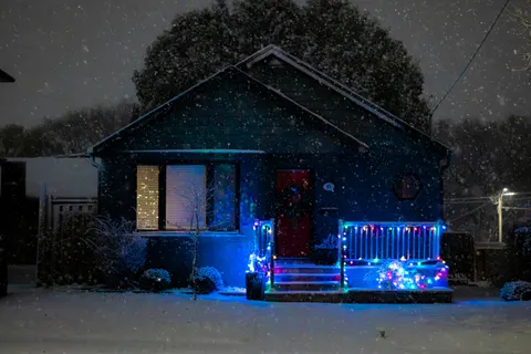 降雪 4K壁紙 · winter · 3840×2560