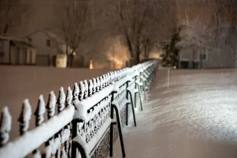 Snowfall 4K Wallpaper · winter · 3840×2560