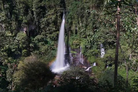 Fond d'écran Cascade en forêt tropicale 4K · nature · 3840×2560