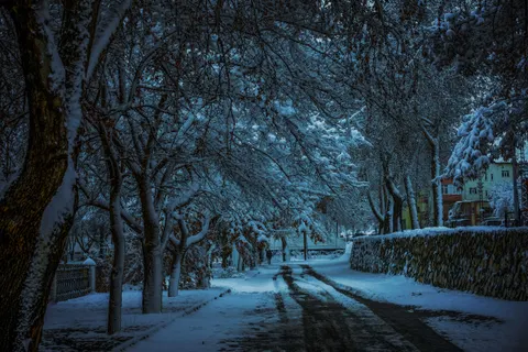 降雪 4K壁紙 · winter · 3840×2560