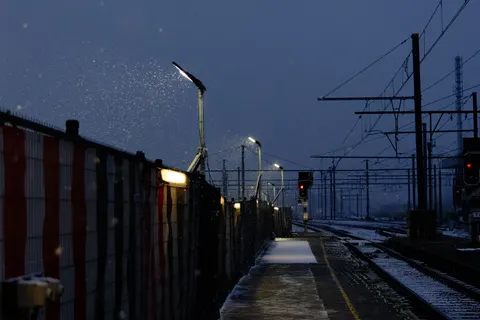 Sfondo Nevicata 4K · winter · 3840×2560