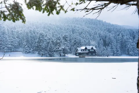 Winterhut 4K-achtergrond · winter · 3840×2560