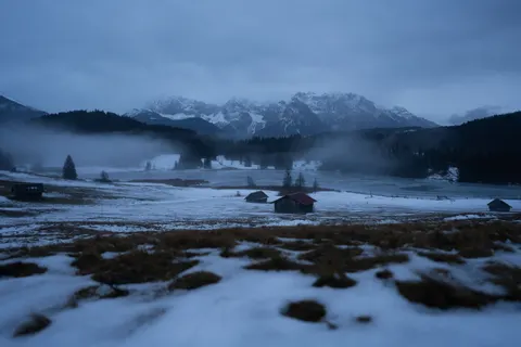 Kış Kulübesi 4K Duvar Kağıdı · winter · 3840×2560