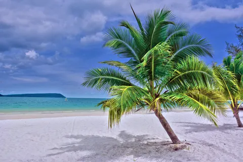 Tropisch Paradijs 4K-achtergrond · tropical · 3840×2560