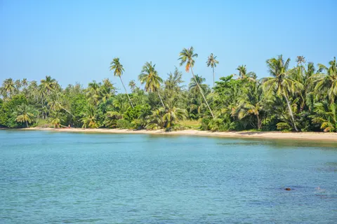 Tropisch Paradijs 4K-achtergrond · tropical · 3840×2560