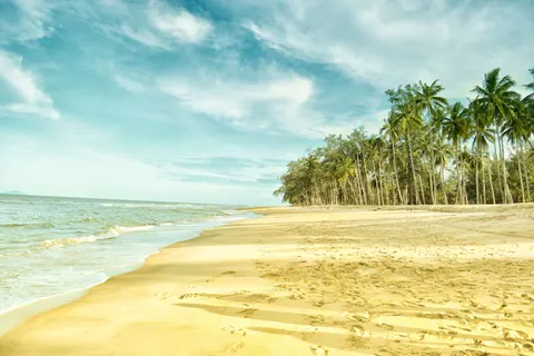 Tropisch Paradijs 4K-achtergrond · tropical · 3840×2560