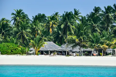 Tropisch Paradijs 4K-achtergrond · tropical · 3840×2560