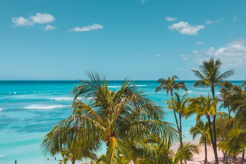 Tropisch Paradijs 4K-achtergrond · tropical · 3840×2558