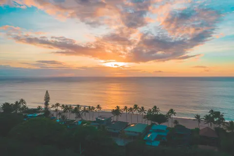 Sfondo Tramonto Tropicale 4K · tropical · 3840×2558