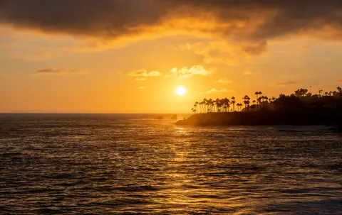 Tropical Sunset 4K Wallpaper · tropical · 3840×2426