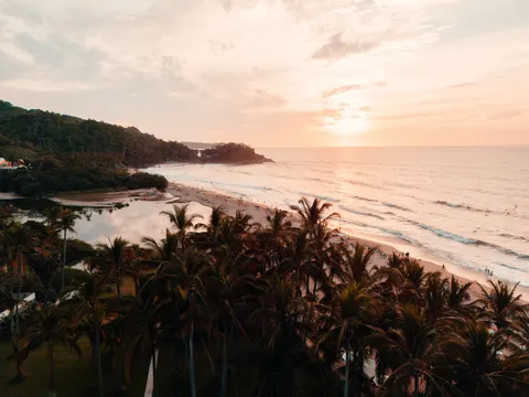 Tropical Sunset 4K Wallpaper · tropical · 3840×2880