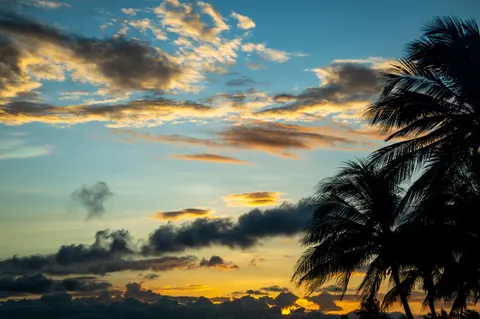 熱帶日落 4K桌布 · tropical · 3840×2553