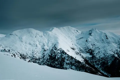 Snowy Mountain Peak 4K Wallpaper · mountains · 3840×2560