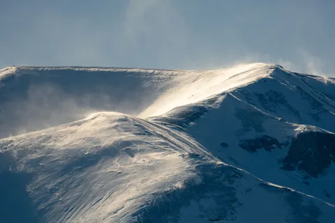 Snowy Mountain Peak 4K Wallpaper · mountains · 3840×2560