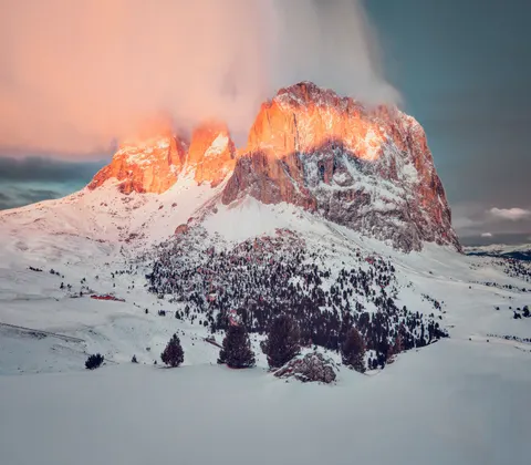 Mountain Range 4K Wallpaper · mountains · 3840×3362